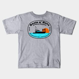 Boats n' Hoes Boat Rental Kids T-Shirt